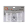 Склянка з тримачем Qtap Liberty настінна подвійна QTLIBCRM1155 Chrome