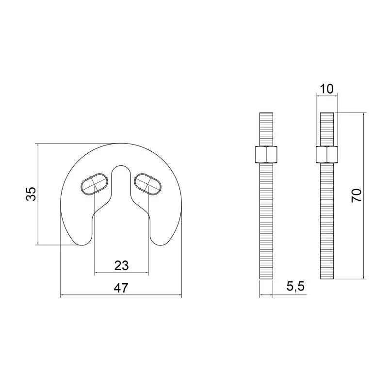 Крепление для смесителя Lidz Repair 020 LDREP02025843