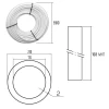 Труба PE-AL-PERT Icma 20х2 мм, 100 м №P199/197