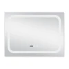 Дзеркало Qtap Mideya (DC-F906) 800х600 з LED-підсвічуванням Touch, з димером, рег. яскравості QT2078F906W