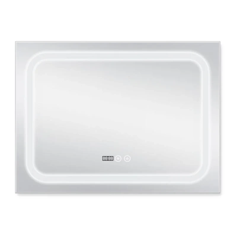 Дзеркало Qtap Mideya (DC-F906) 800х600 з LED-підсвічуванням Touch, з димером, рег. яскравості QT2078F906W