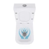 Унитаз-компакт Qtap Crow безободковый с сиденьем Soft-close QT05222170W