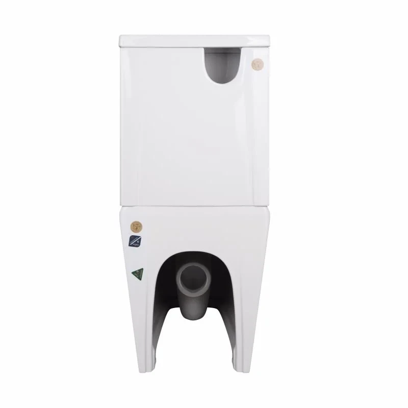 Унитаз-компакт Qtap Crow безободковый с сиденьем Soft-close QT05222170W