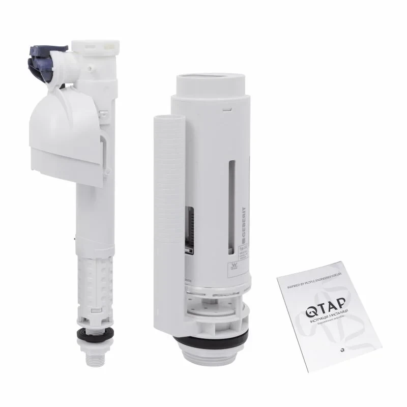 Унитаз-компакт Qtap Crow безободковый с сиденьем Soft-close QT05222170W
