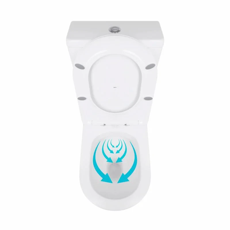 Унитаз-компакт Qtap Jay с сиденьем Soft-close QT07222176W