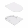 Унітаз підвісний Qtap Jay безобідковий з сідінням Soft-close QT07335176W