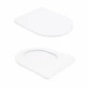 Унітаз-компакт Qtap Stork/Swan безобідковий з сідінням Soft-close QT15222179W