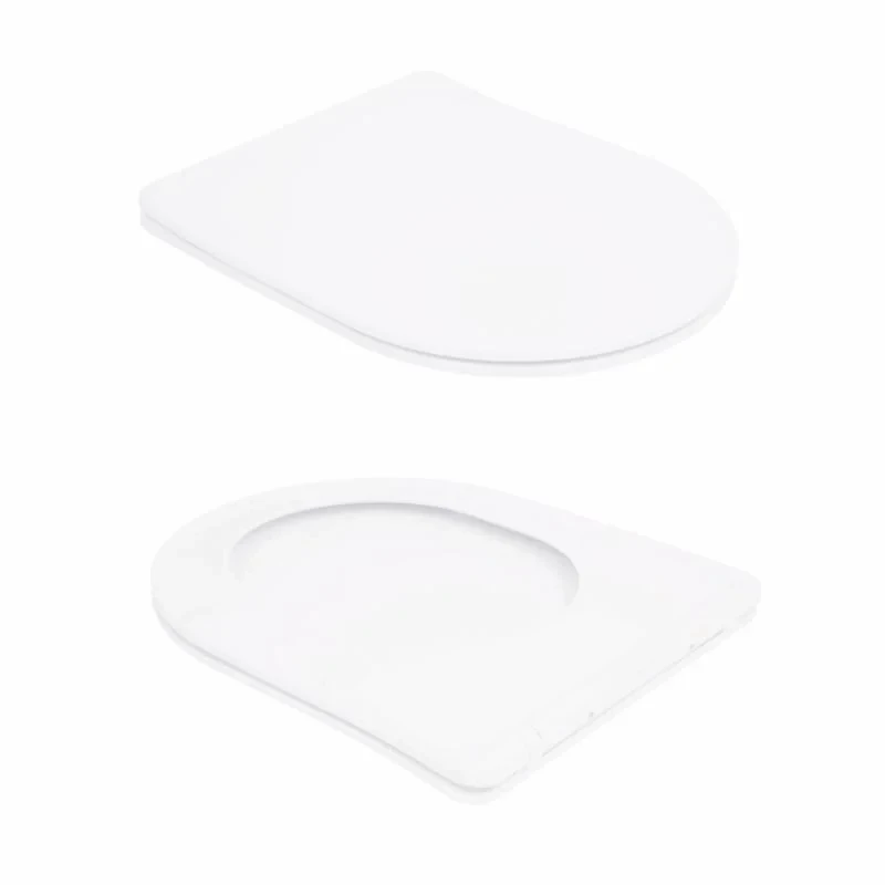 Унітаз-компакт Qtap Stork/Swan безобідковий з сідінням Soft-close QT15222179W