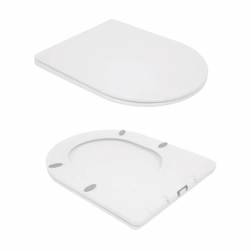 Унитаз подвесной Qtap Swan безободковый с сиденьем Soft-close QT16335178W