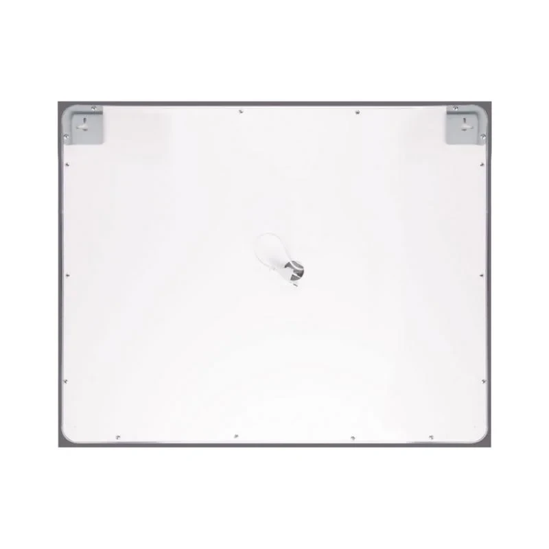 Дзеркало Qtap Mideya (DC-F614) 1000х800 з LED-підсвічуванням Touch, з антизапотіванням, з годинником, димером, рег. яскравості QT2078F614W