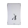 Дзеркало Qtap Mideya (DC-F911) 500х800 з LED-підсвічуванням Touch, з антизапотіванням, з годинником, димером, рег. яскравості QT2078F911W