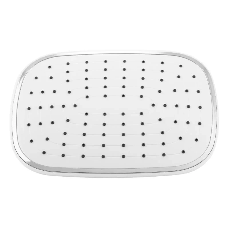 Душова система універсальна Qtap Grand на три споживача (з виливом) QTGRAWCR1004 Chrome/White