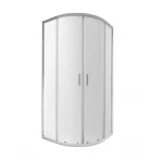 Душова кабіна Qtap Taurus CRM1011AC6 100х100 см, скло Clear 6 мм покриття CalcLess, без піддона
