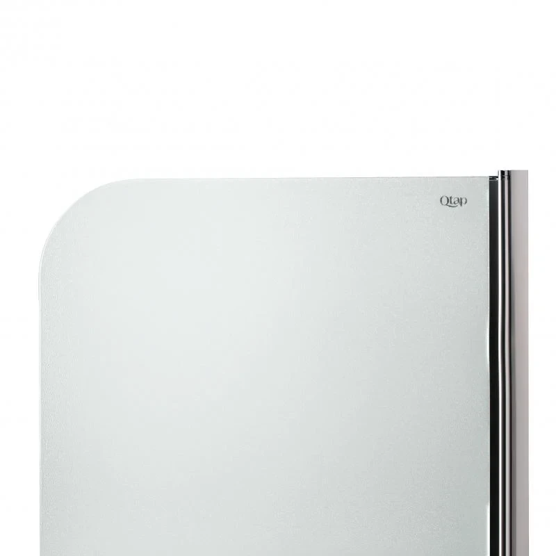 Штора на ванну Qtap Standard CRM407513APR скло Pear 6 мм, 75х140 см, права