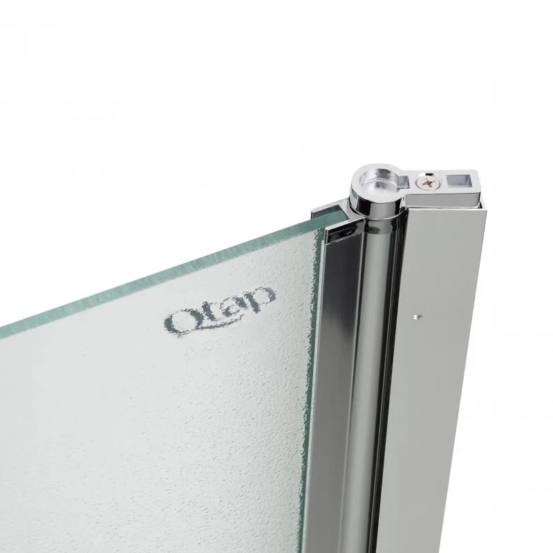 Штора на ванну Qtap Standard CRM407513APR скло Pear 6 мм, 75х140 см, права