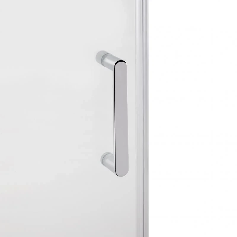 Душові двері в нішу Qtap Taurus CRM201-11.C6 97-108x185 см, скло Clear 6 мм, покриття CalcLess