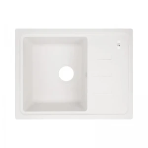 Кухонна мийка Lidz 620x435/200 WHI-01 (LIDZWHI01620435200)