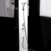 Душовий бокс Lidz Tani SB90x90.SAT.LOW.GR, скло тоноване 4 мм