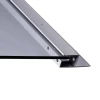 Душовий бокс Lidz Tani SB90x90.SAT.HIGH.GR, скло тоноване 4 мм