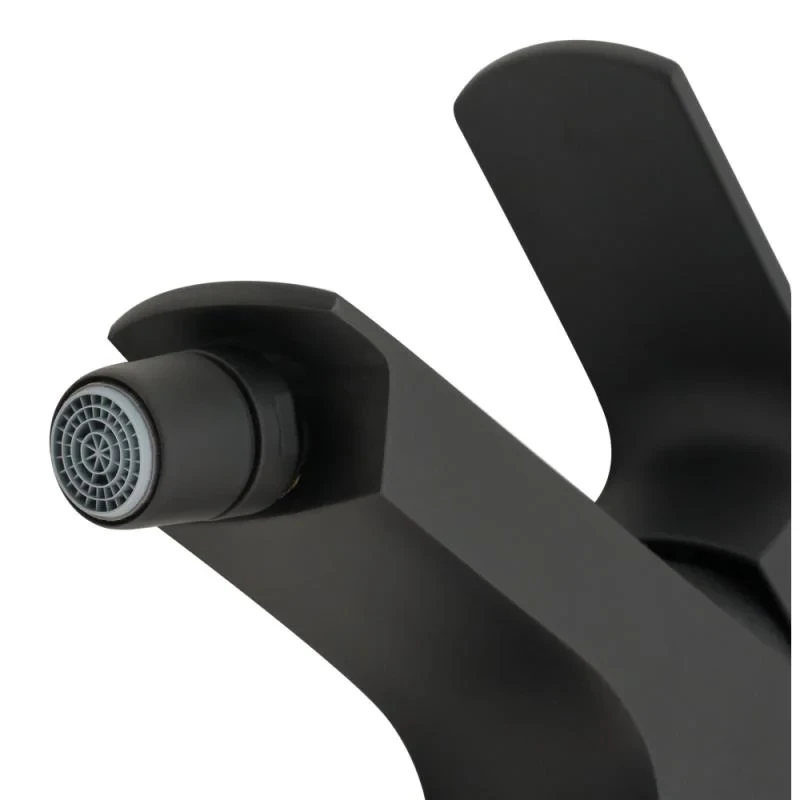 Смеситель для биде Qtap Lipno QTLIPNO2023101CB Black Matt