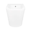 Биде напольное Qtap Stork/Swan 560х360х410 White QT15443378W