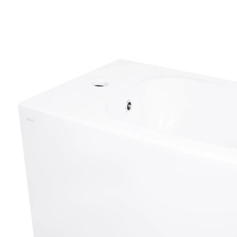 Биде напольное Qtap Stork/Swan 560х360х410 White QT15443378W