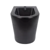 Биде напольное Qtap Scorpio 530x360x395 Matt black QT14441003CMB