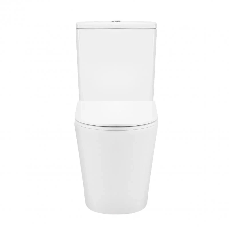 Унитаз-компакт Qtap Scorpio безободковый с сиденьем Soft-close QT14226002W