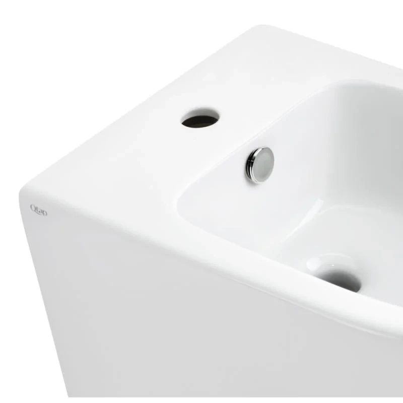 Биде подвесное Qtap Scorpio 515x370x350 White QT14551380GW