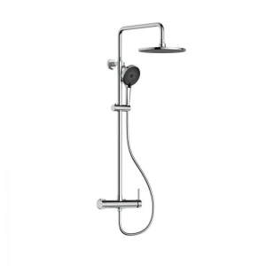Душова система універсальна Qtap Sloup на два споживача QT57103OC Chrome
