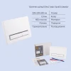 Готове рішення Qtap для ванної кімнати: підвісний унітаз Crow Rimless + комплект інсталяції Nest 4 в 1 (лінійна клавіша White)