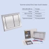 Готове рішення Qtap для ванної кімнати: підвісний унітаз Swan Rimless + комплект інсталяції Nest 4 в 1 (квадратна клавіша Chrome)