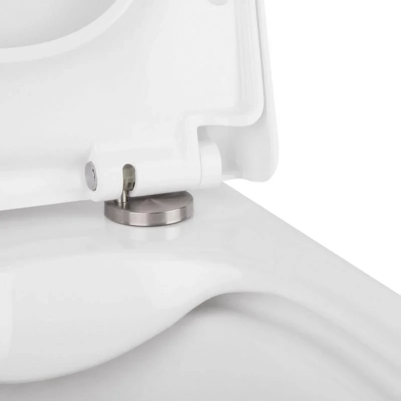 Готове рішення Qtap для ванної кімнати: підвісний унітаз Tern Rimless + комплект інсталяції Nest 4 в 1 (квадратна клавіша Chrome)