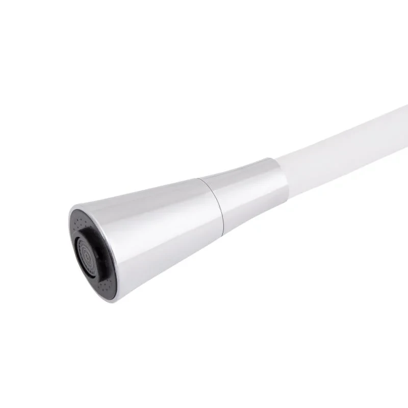 Змішувач для кухні Lidz Tani 008F3 з гнучким виливом (k40) LDTAN008F3WCR37037 White / Chrome