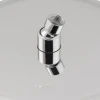 Лійка для верхнього душу Лейки Lidz Лейка 125 245 мм округла LDNIA125NKS37518 Chrome