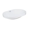 Раковина Qtap Leo 590x400x170 White с донным клапаном QT11114028W