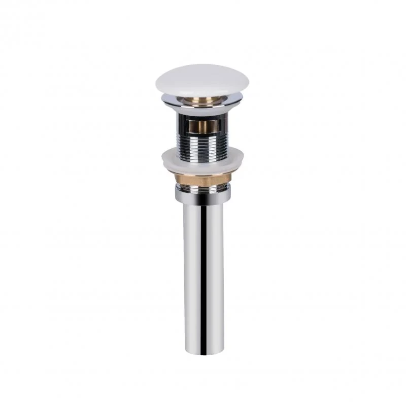 Раковина Qtap Leo 590x400x170 White с донным клапаном QT11114028W