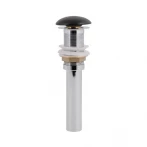 Донний клапан для раковини Qtap PU03 225х70х70 Matt black