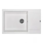 Кухонна мийка Lidz 781x510/200 WHI-01 (LIDZWHI01781510200)