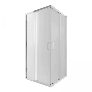 Душевая кабина Qtap Taurus CRM1011SC6 100x100 см, стекло Clear 6 мм, покрытие CalcLess без поддона