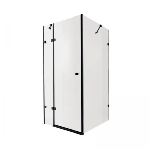 Душова кабіна Qtap Capricorn BLA1099SC6 90x90 см, скло Clear 6 мм, покриття CalcLess без піддона