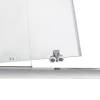 Душові двері в нішу Qtap Taurus CRM209-1.C6 90-100x185 см, скло Clear 6 мм, покриття CalcLess