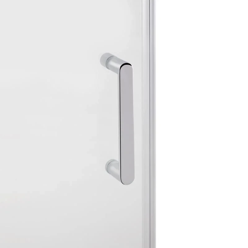 Душові двері в нішу Qtap Taurus CRM2013-14.C6 130-140x200 см, скло Clear 6 мм, покриття CalcLess