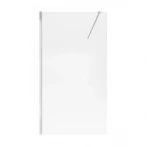 Душова перегородка Qtap Walk-In Standard CRM2011.C8 110х200 см, скло Clear 8 мм, покриття CalcLess