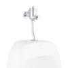 Пісуар підвісний Qtap Crow з краном-дозатором 390х330х660 White QT0588112HW