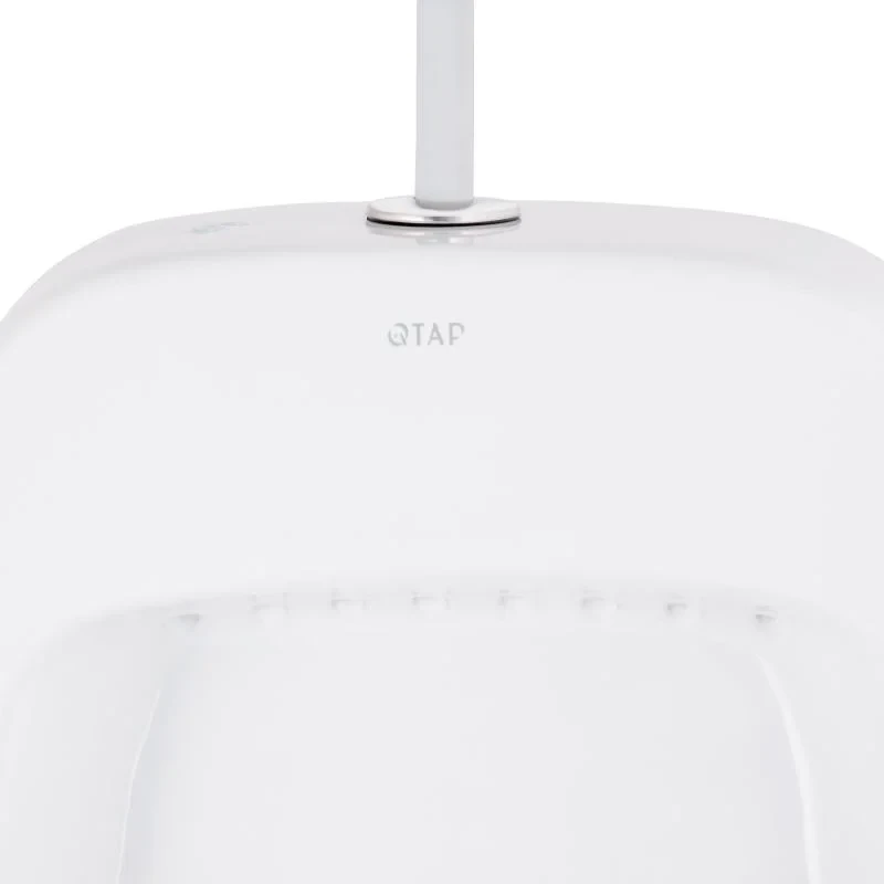 Пісуар підвісний Qtap Crow з краном-дозатором 390х330х660 White QT0588112HW