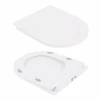 Унітаз-компакт Qtap Presto безобідковий з сідінням Soft-close QT24221217AW