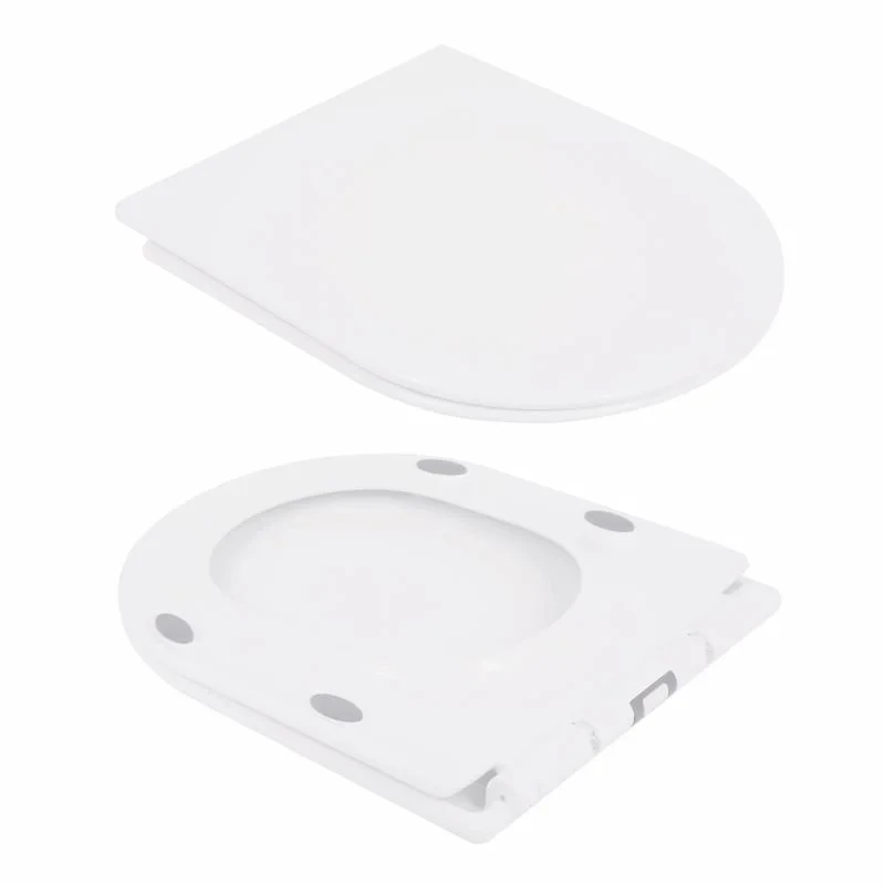 Унітаз-компакт Qtap Presto безобідковий з сідінням Soft-close QT24221217AW