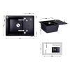 Кухонна мийка Lidz 620x435/200 ANT-15 (LIDZANT15620435200)