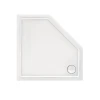 Душовий піддон Qtap Diamond 301112 100x100x12 см + сифон